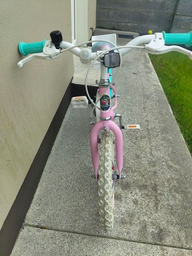 Girls 16 inch Unicorn Bicycle