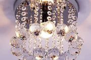 Mini Style 1-light Flush Mount Crystal Chandelier (FREE POSTAGE)