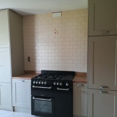 L shaped kitchen