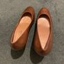 Stuart Weitzman metallic gold leather high heels Size 7.5 Image 4