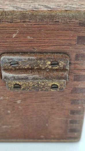 wooden victorian box