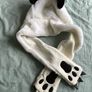 M&S Panda bear hat 7-9y Image 3