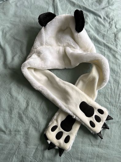 M&S Panda bear hat 7-9y