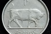 Ireland - 1954 - Shilling - Bull - KM.14a - [2468]