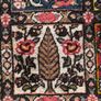 vintage Persian Bakhtiari accent rug Image 8