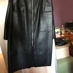 River Island Skirt leather look size 8
