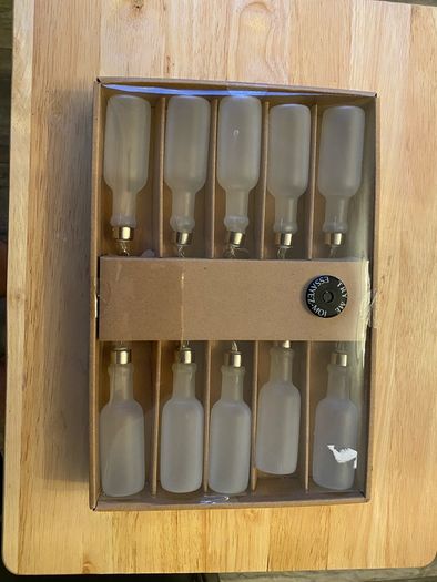 Bottle hanging lights