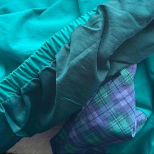 90s Sun Mountain Sports Teal & Blue Plaid Quarter Zip Pullover Jacket Size S Relaxed Fit