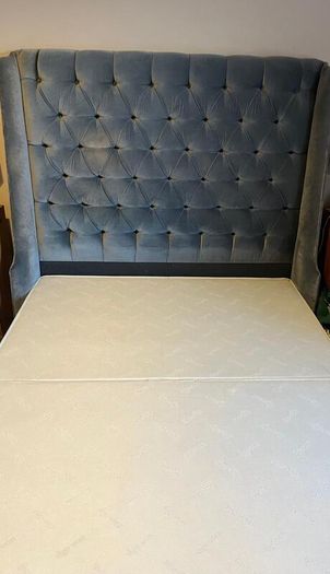 King size bed base( can also be 2 x singles) - headboard also available