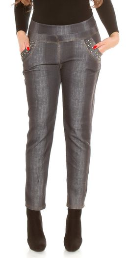 curvy Girls_Size_Trendy_Jeanslook_Thermalleggings 44/46 46/50_