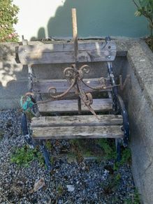 old cast iron weather vane