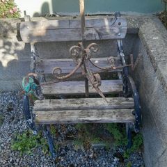 old cast iron weather vane
