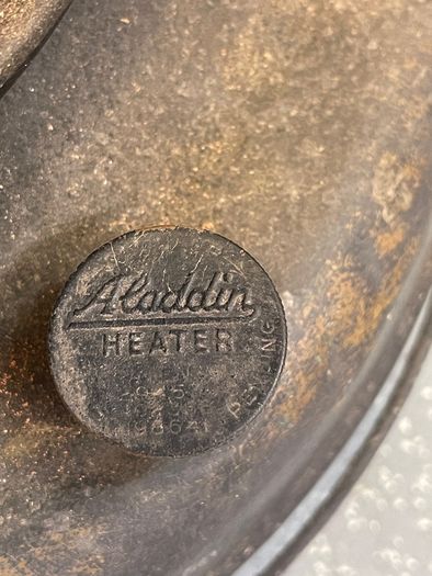 Antique vintage heater Aladdin lamp