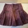 SALE!  Girls' Purple Corduroy Skirt Image 3