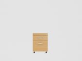 Two Drawer Lockable Mobile Pedestal