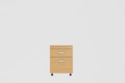 Two Drawer Lockable Mobile Pedestal