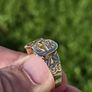 Vintage Gents 9ct Gold Buckle Ring Image 6