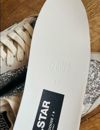 Golden Goose glitter sneakers