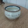 Devon Motto Ware  Pottery - Sugar Bowl / small.bowl Image 4