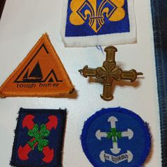 Vintage Boy Scouts Of Ireland Memorabilia Lot 60s 70s 80s