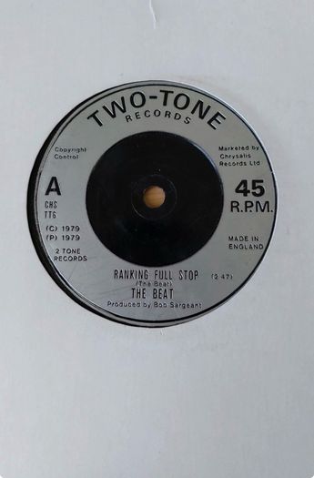 the Beat Tears of a clown 2 tone 7"