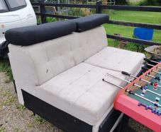 L shape Bed