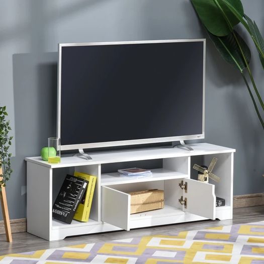 120cm Modern TV Stand with Shelves & Storage Cabinet for TV (FREE SHIPPING)