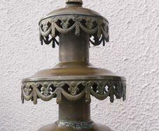 Antique Brass  Eagle Finial or Decorative Topper