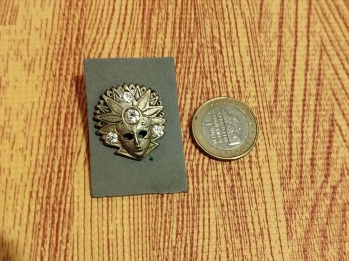 Mardi Gras Brooch (Vintage)