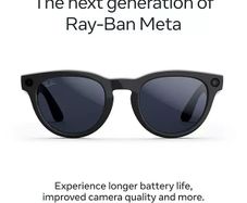 Ray-Ban Meta Headliner (Gen 2) - Shiny Black, Transition Sapphire lenses