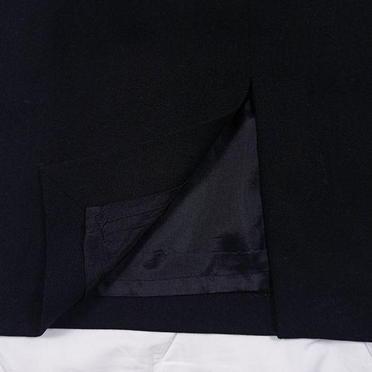 Hobbs Black Sleeveless Waist Pleated Tailored 100% Wool Sheath Dress 10UK/38EU