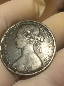 1862 One Penny Victoria