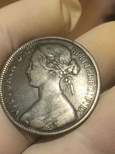 1862 One Penny Victoria