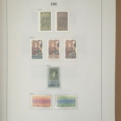 1929-1995 Ireland Commemorative incl sheetlets & 1968-1995 Definitive (inc Gerl series, Architecture & Treasures inc Enschede) Stamp Collection in Davo Album. (shown in 95 images)