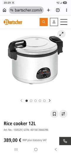 commercial rice cooker
