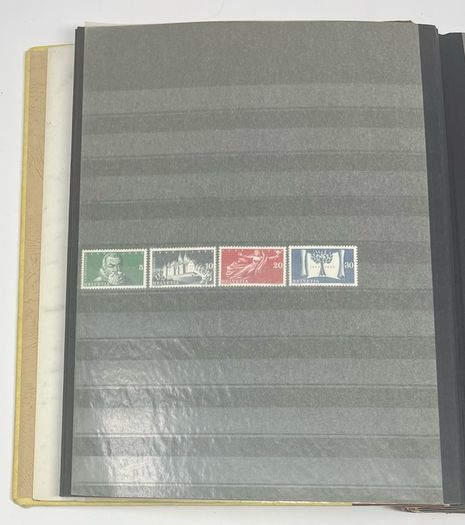 Collection: Switzerland (Helvetia) mainly, Malta, Gibraltar & Andorra Stamps mainy usd but a few mint on 38 pages