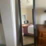 Solid pine bedroom furniture set - bed, dresser with mirror, 2 lockers Image 2