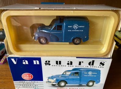 Vanguards Morris Minor van R.A.C.