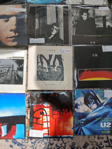 U2 7" Record lot