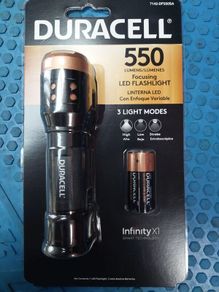 Duracell flashlight 550 lumen