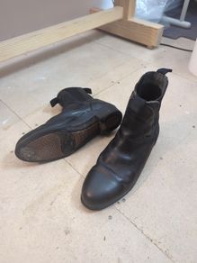 Tredstep Horse riding boots pull on short boots size 43