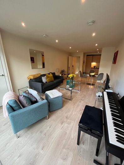 Small grey sofa