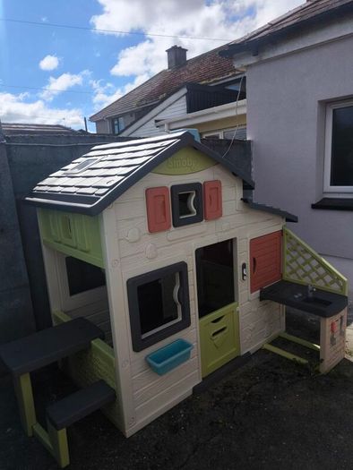 kids playhouse smoby, house garden