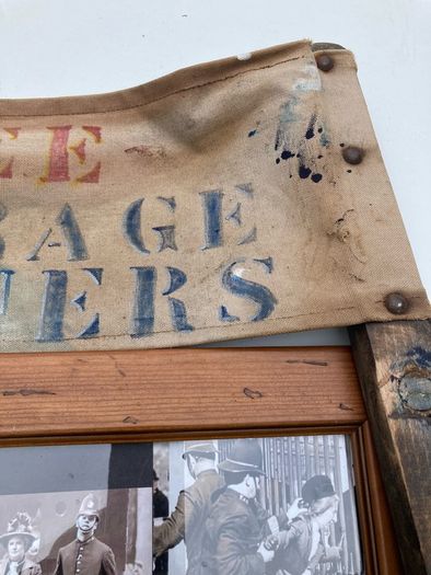 Suffragette banner