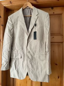 Butler & Webb linen blend blazer 38 in short