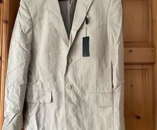 Butler & Webb linen blend blazer 38 in short