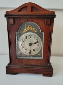 Antique German Badische Mantel Clock