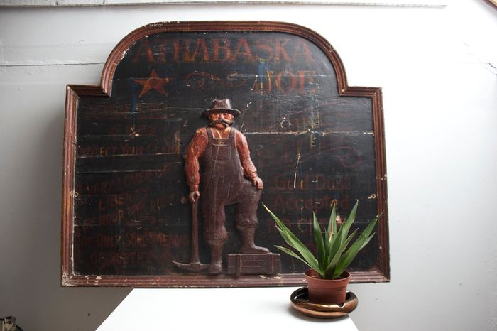 Vintage advertising Sign