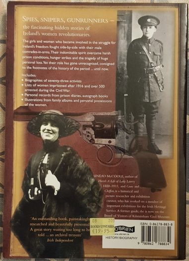 No Ordinary Women: Irish Female Activists in The Revolutionary Years 1900-1923 by Sinead McCoole