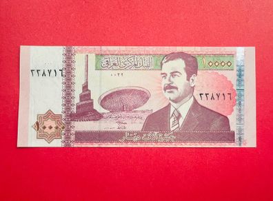 Iraq   10000  Dinars  2002  Pick  89 ( Uncirculated )